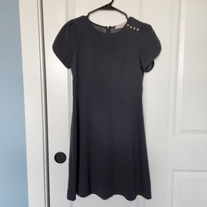 LOFT Short Sleeve Dress, Gray